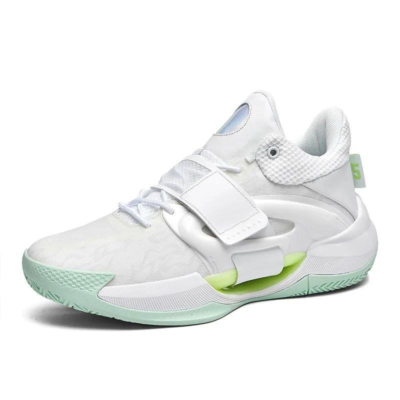 Pantofi de Baschet pentru Bărbați Brand de Modă Pantofi Sport de Exterior de Teren Casual Antiderapanți Impermeabili Originali Respirabili Ghete de Baschet