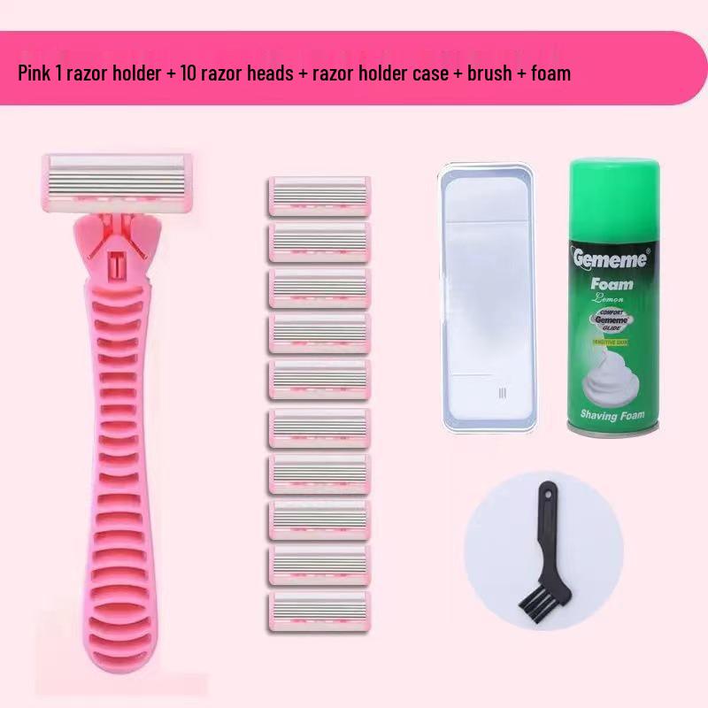 Women's Manual Razor for Hair Removal - Suitable for Armpits, Legs, and Private Areas