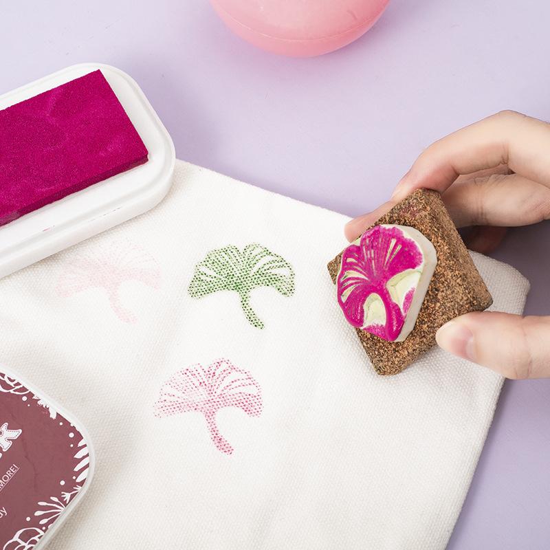 35 Colors Retro Colorful Ink Pad for DIY Cloth Craft Rubber Stamps Fabric Wood Paper Scrapbooking Pad Wedding Making Ink Stamp