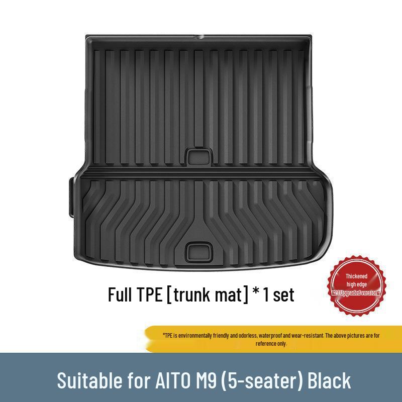 AITO M9/M7 Trunk Mat: TPE Waterproof, Wear-Resistant Protection for Car Interior