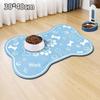 Diatomaceous Mud Absorbent Pet Placemat For Food And Water Bowl With Waterproof Quick-Dry Rubber Backing Non-Slip Home Pet Mat