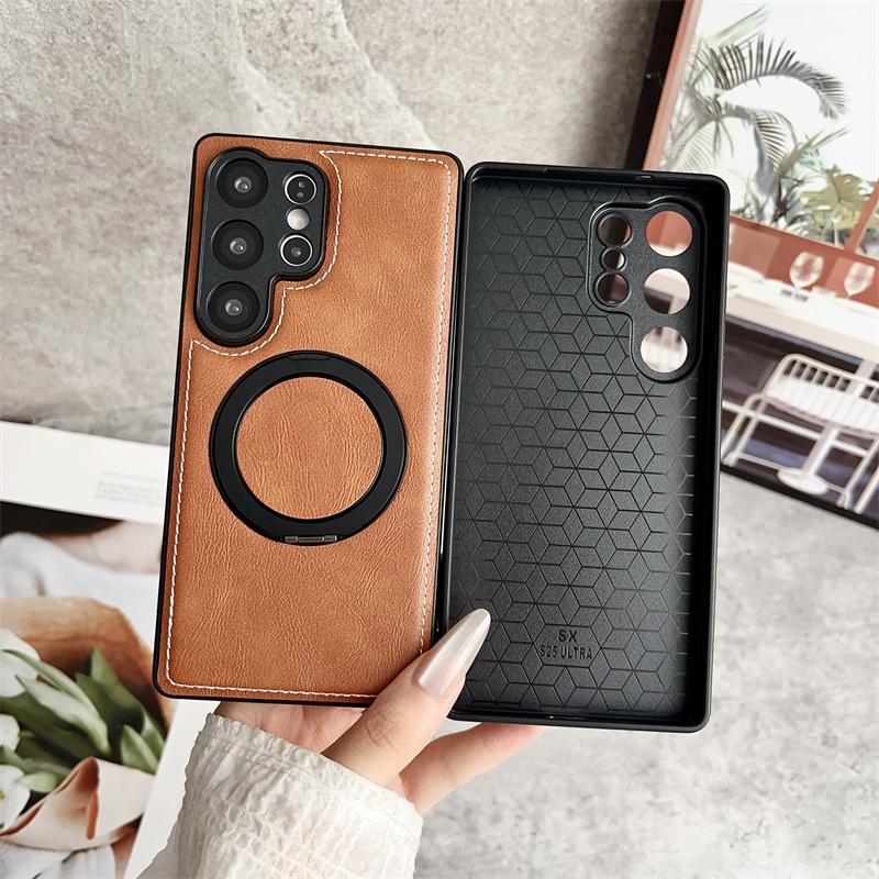 Rotating Magnetic Bracket Case For Samsung S22 S23 S24 S25 Plus Ultra A13 A14 A15 A16 A20 A30 A50 A52 A71 A72 A73 A54 A52 Cover