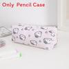 Cartoon Print Pencil Case With Large Capacity For Students And Makeup Storage