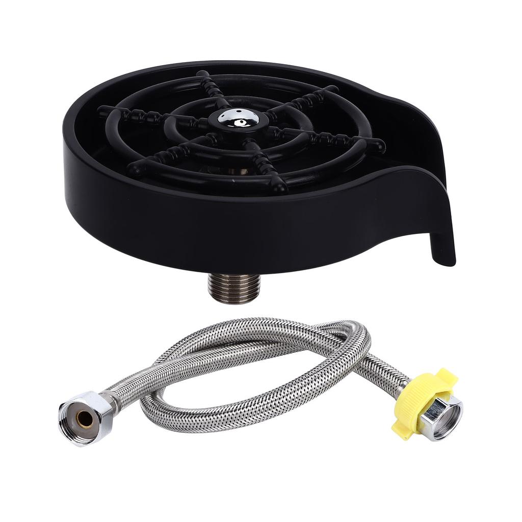 Cup Washer G1/2 Interface Quick Cleaning Detachable Kitchen Hotel Bar Wash Basin Press Glass Rinser
