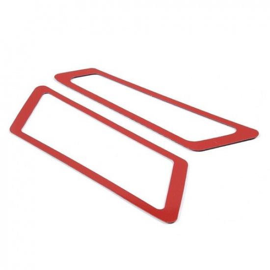 For Benz G class W463 G63 03-18 Carbon Fiber Side Fender Air Vent Outlet Trim