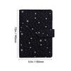 A5A6 Colorful Retro Glitter Star Moon DIY Binder Photocards Collect Book Diary Agenda Planner Cover Stationery