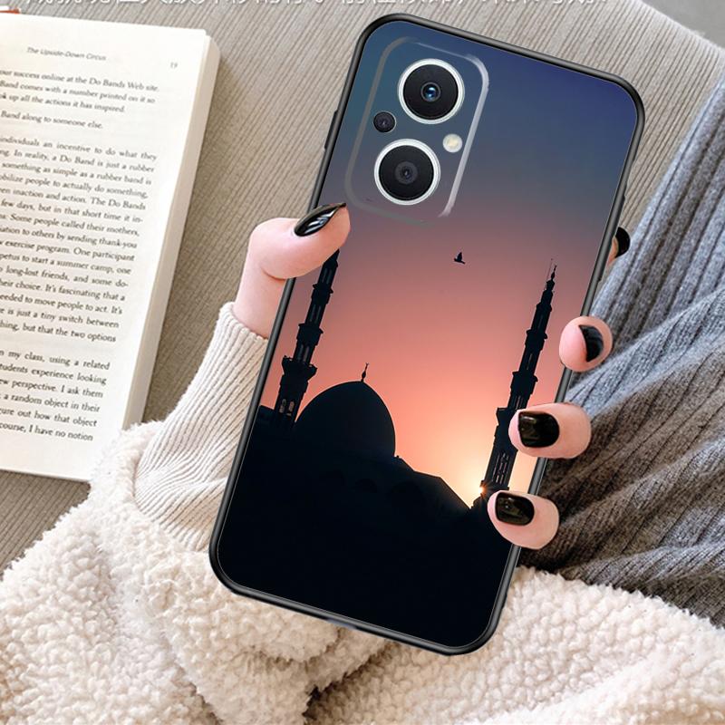 

Arabic Muslim mosque building Case For OPPO Reno 12 F 13 13F 11F 8T 7 8 10 Pro OPPO Find X8 Pro X6 X3 X5 Lite Cover Fundas OPPO Reno7 4G