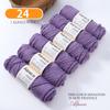 Alpaca Wool Medium Thick Yarn Ball for Hand-Knitted Cardigans, DIY Scarves, and Sweaters