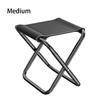 Outdoor Aluminium Alloy Portable Folding Picnic Camping Stool MIni Storage Fishing Chair Ultralight Furniture