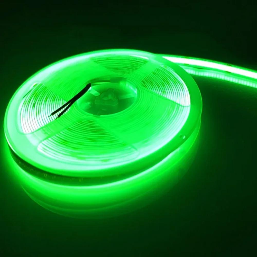 COB LED Strip Light High Density Linear Lighting 320/480Leds/m Flexible Tape Warm Natural White Red Blue Green Decor DC12 24V