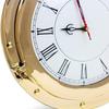 12" Brass Wall Clock Home Decorative Nautical Time's Clock Best Gift