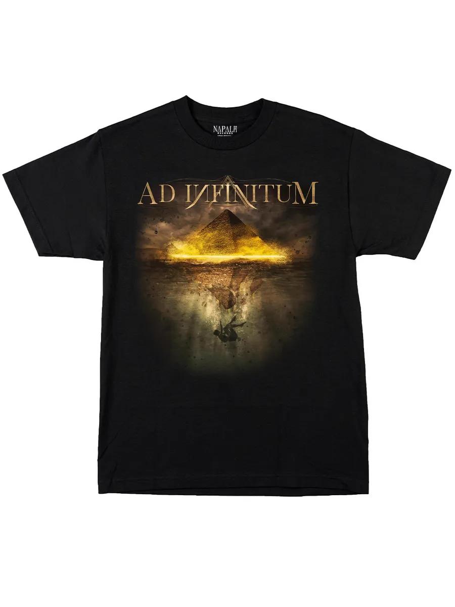 

Men s AD INFINITUM Graphic T-Shirt, 100% Cotton Crew Neck Short Sleeve Tee, Casual Summer Top for Daily Wear and Gift M