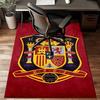 Spanish National Emblem Printed Office Carpet Chair Cushion  Entryway Rug, Rugs for Living Room, Bedroom Christmas gifts