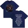 Harry Styles New Kiss All The Time Disco Occasionally Graphics Tops Unisex Yk Cotton Loose Short Sleeve Tshrit Streetwear