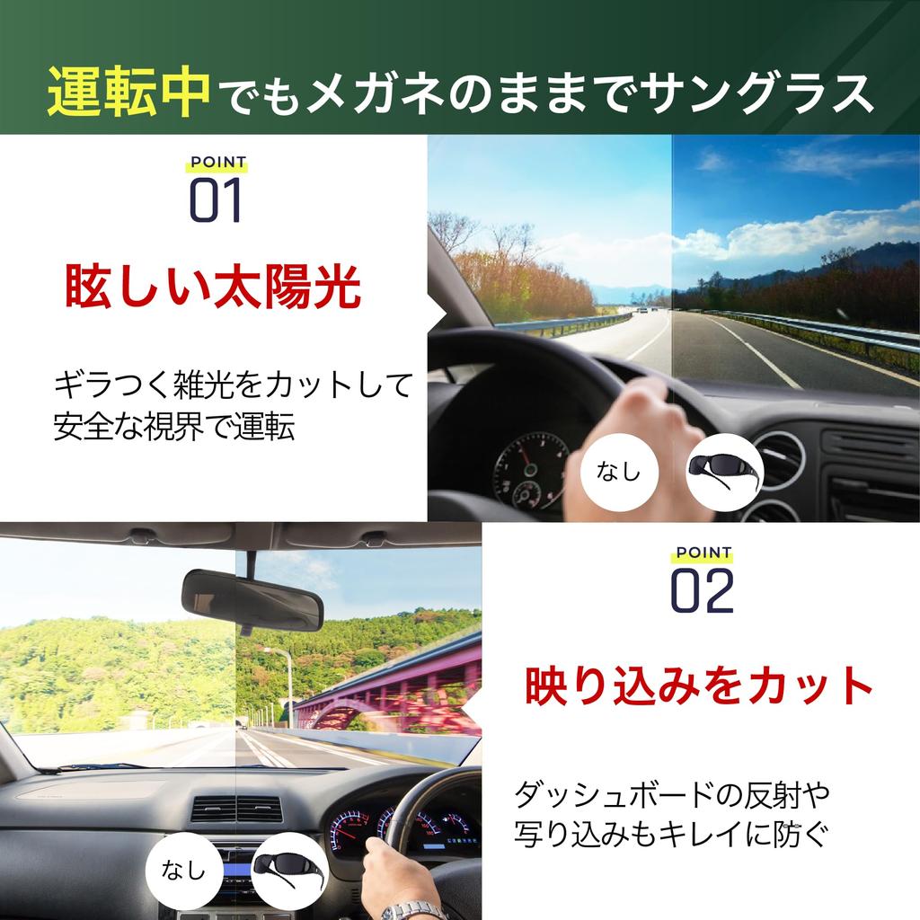 DOYA FACE Wearable Over Case and Strap UV400 Light for and Golf Over-the-Eye Sunglasses, Eyeglasses, Included, Polarized, Photochromic, Protection,