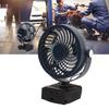 5in Cordless Fan Rechargeable Desk Fan Battery Powered Small Electric Fan with 2 USB Charging Ports