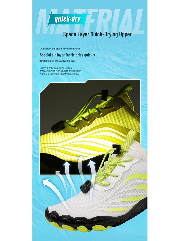 Unisex Non-Slip Breathable Beach & Hiking Water Shoes - Soft Sole Snorkeling and Fitness Footwear