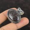 Dinosaur Bone Pendant Handmade Pendant 925 Sterling Silver Pendant Antique Vintage Pendant Silver Jewelry For Gift Natural Gemstone Jewelry