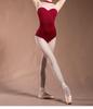 Women's Sleeveless Halter Ballet Leotard - Summer Style with Mesh Splice, Ideal for Art Exam Practice.