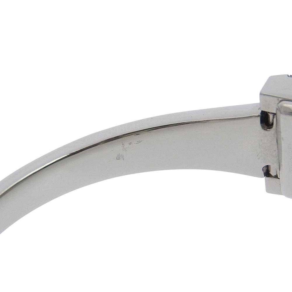 GUCCI G frame Watches YA128.5 White shellDial Stainless Steel Quartz Analog display Women Used