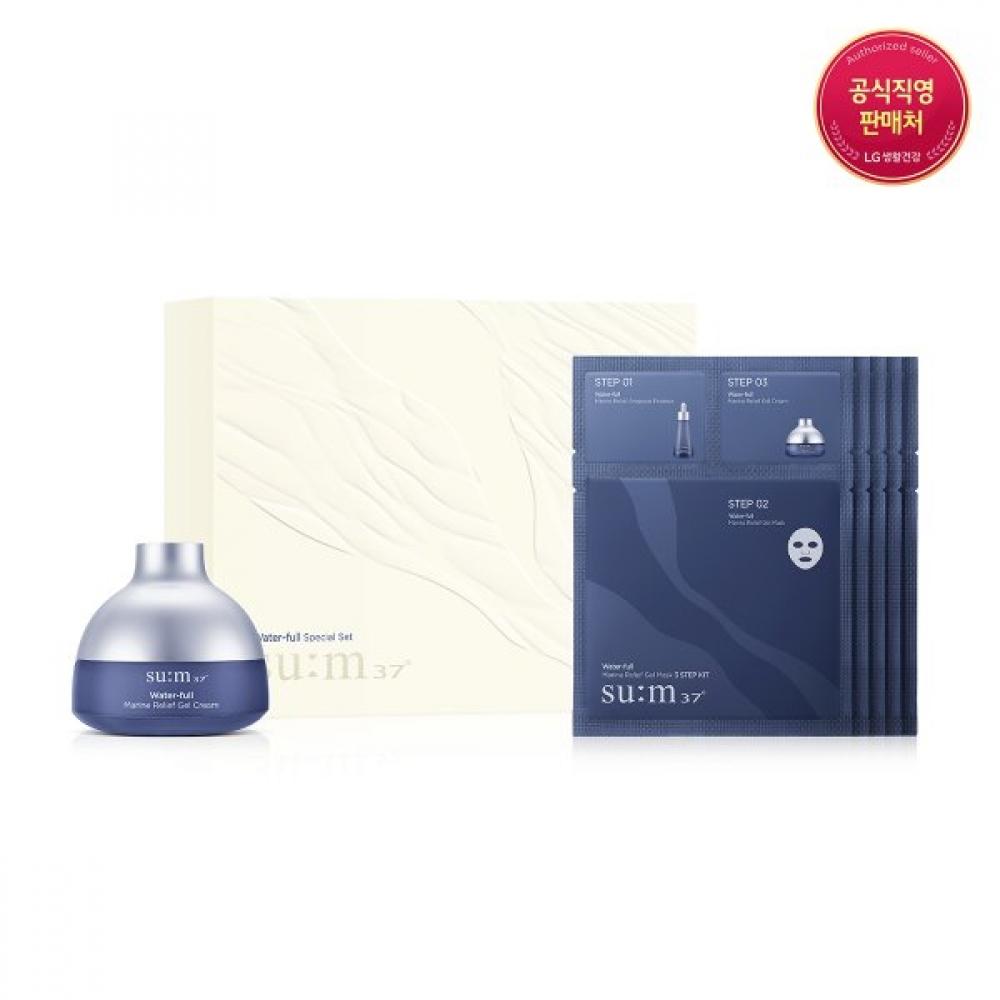 Su M37  Waterful Gel Cream 120ml Large Capacity Set Single option