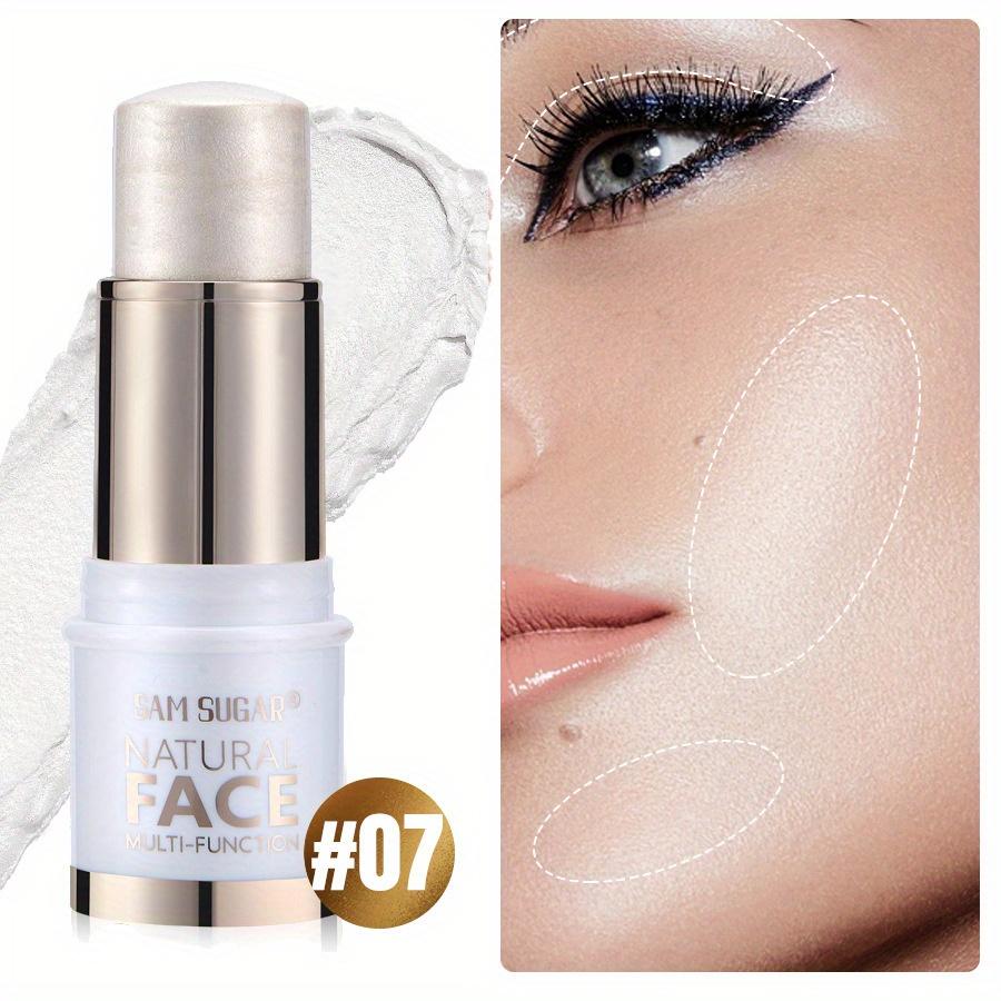 Rouge-Highlighting- und Konturierungsstift, aufhellender, matter Konturierungs-Stereostift für das Gesicht, Concealer, Rouge-Konturcreme, multifunktionaler Make-up-Stift