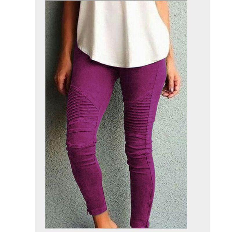 

Женские модные повседневные узкие эластичные брюки