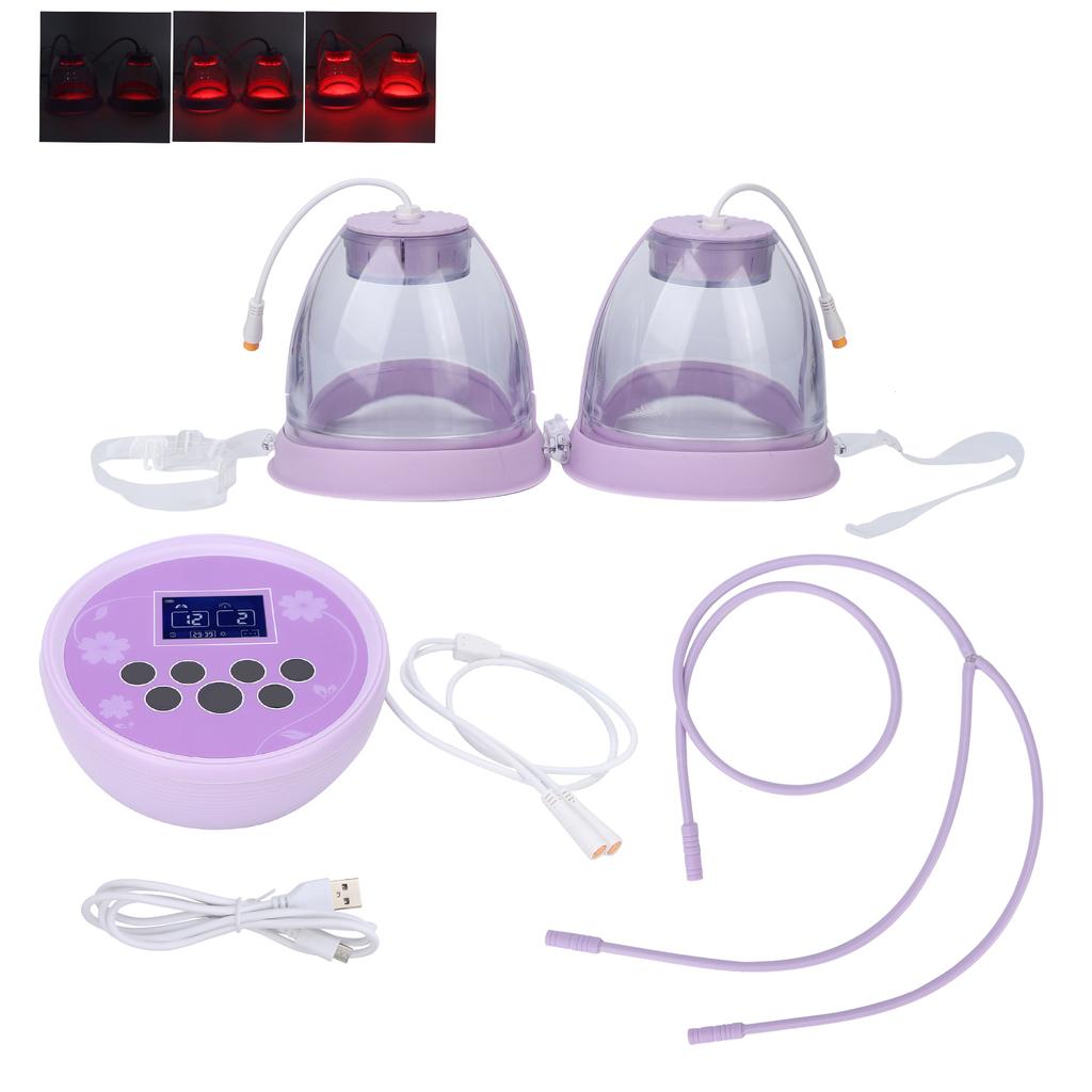 Elektrische Brustmassage zu Hause Unterdruckvibration Wiederaufladbare Brustmassage B-Cup
