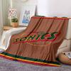 Seattle Sonics Print Flannel Blanket High Quality Warm Comfortable Cover for All Seasons Perfect for Gifts Home Decor