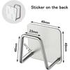New Kitchen Sponges Racks Self Adhesive Sink Sponges Drain Drying Rack Holders Kitchen Sink Accessories Stainless Steel