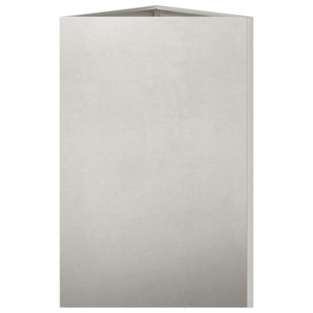 Triangular Planter Box 50 X 43 X 75 Cm Stainless Steel