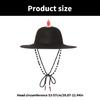 Comfortable Stylish Hat Unique Chinese Heritages Hat Fashion Tratiditional Hat for Festives Celebrations