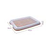Dog Toilet Anti Slip Removable Mesh Potty Training Tray Puppy Pee Pad Holder for Small Dog Cat Pet Cleaning Supplies 47x35x3.5cm