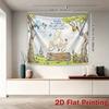 2D Classic Pooh Bear Bee Photography Background Cloth for Gender Reveal
