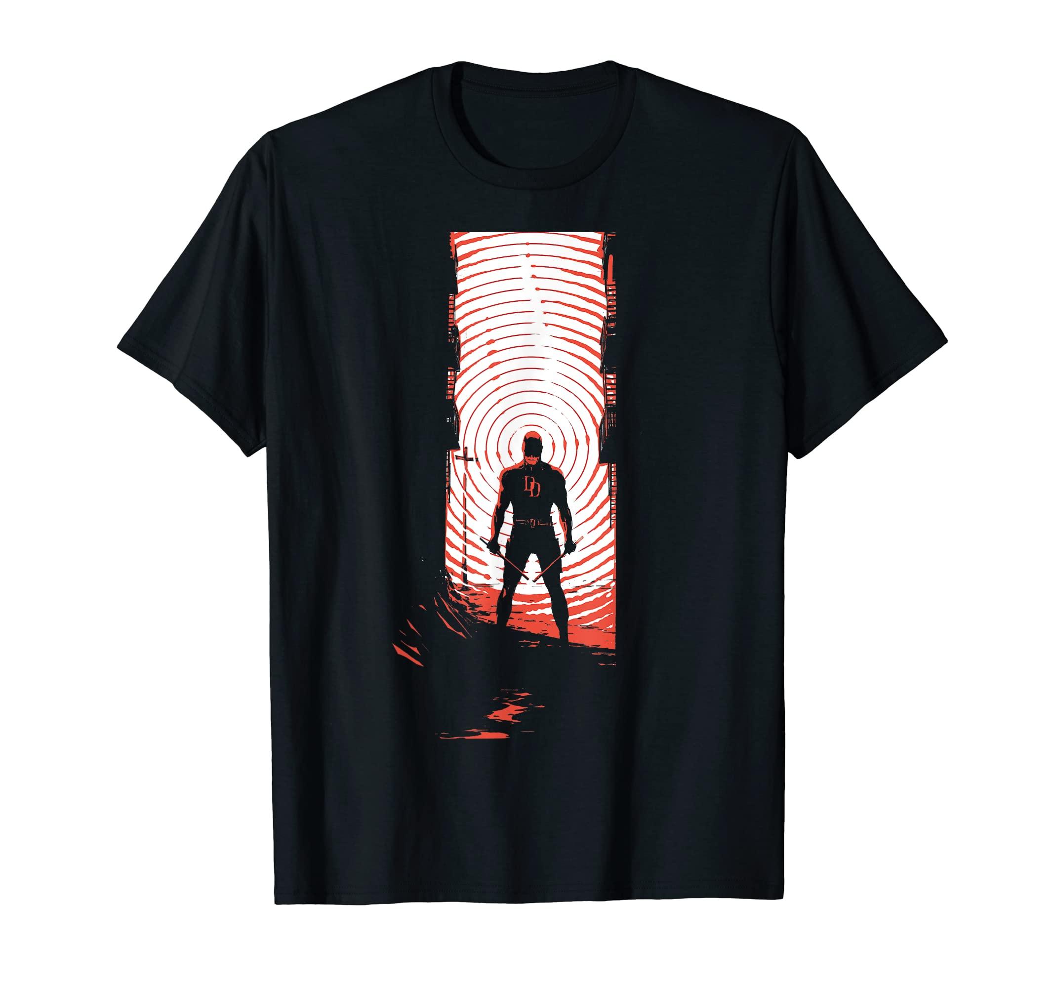 

Marvel Daredevil Radar Sense Man No Fear Variant Cover T-Shirt чёрный