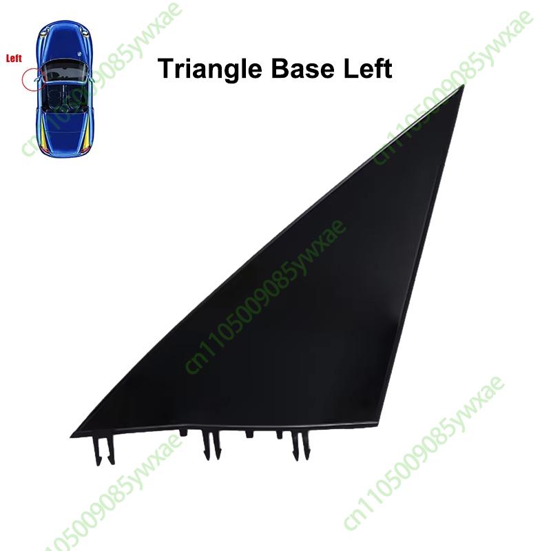 For Tesla Model Y -2026 Juniper Side External Rearview Mirror Carbon Pattern Cover Lower Caps Bottom Shell Frame Replacement