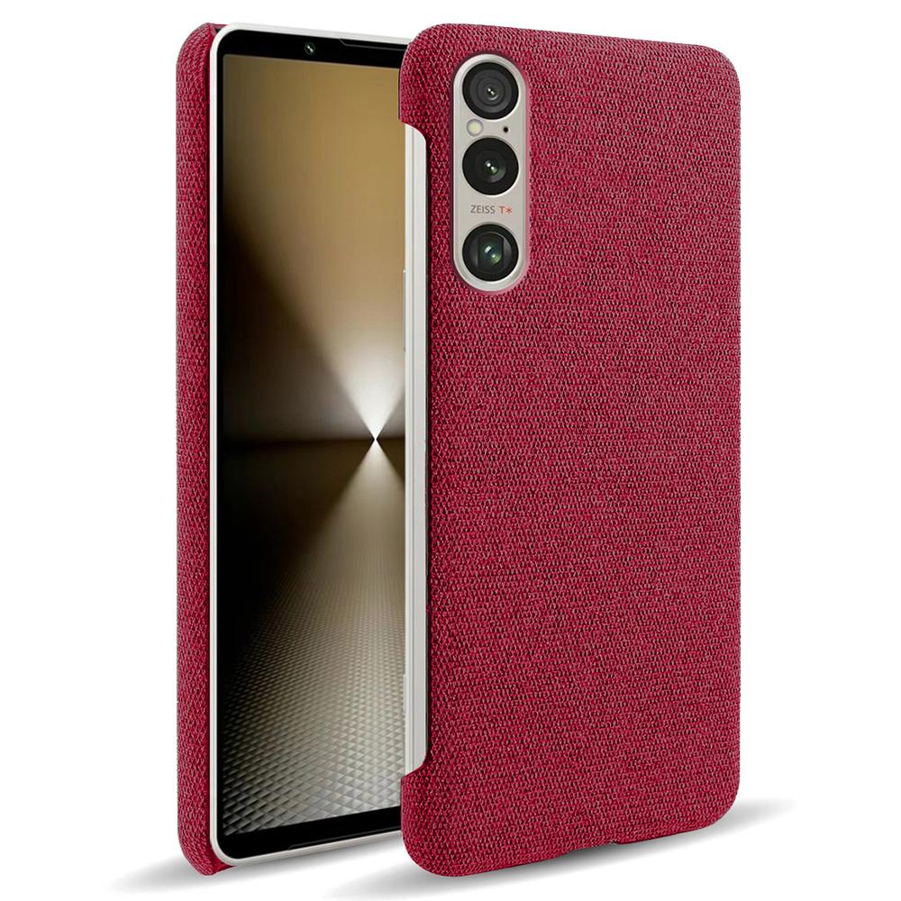 Für Sony Xperia 1 VI Hülle Stoff+PC Schutzhülle