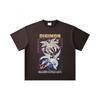 260 GSM Double Yarn 32 Count 100% Cotton Digimon V7 Print Unisex Heavy Cotton T Shirt