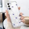 Colorful Butterfly Case For Samsung S26 Ultra S25 FE S24 S23 S22 Plus S21 A15 A25 A35 A55 A16 A26 A36 A56 A17 A37 A57 5G Clear TPU Soft Cover