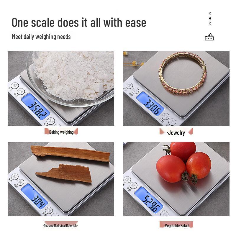 BORO I2000 High-Precision Digital Kitchen Scale (CN version)