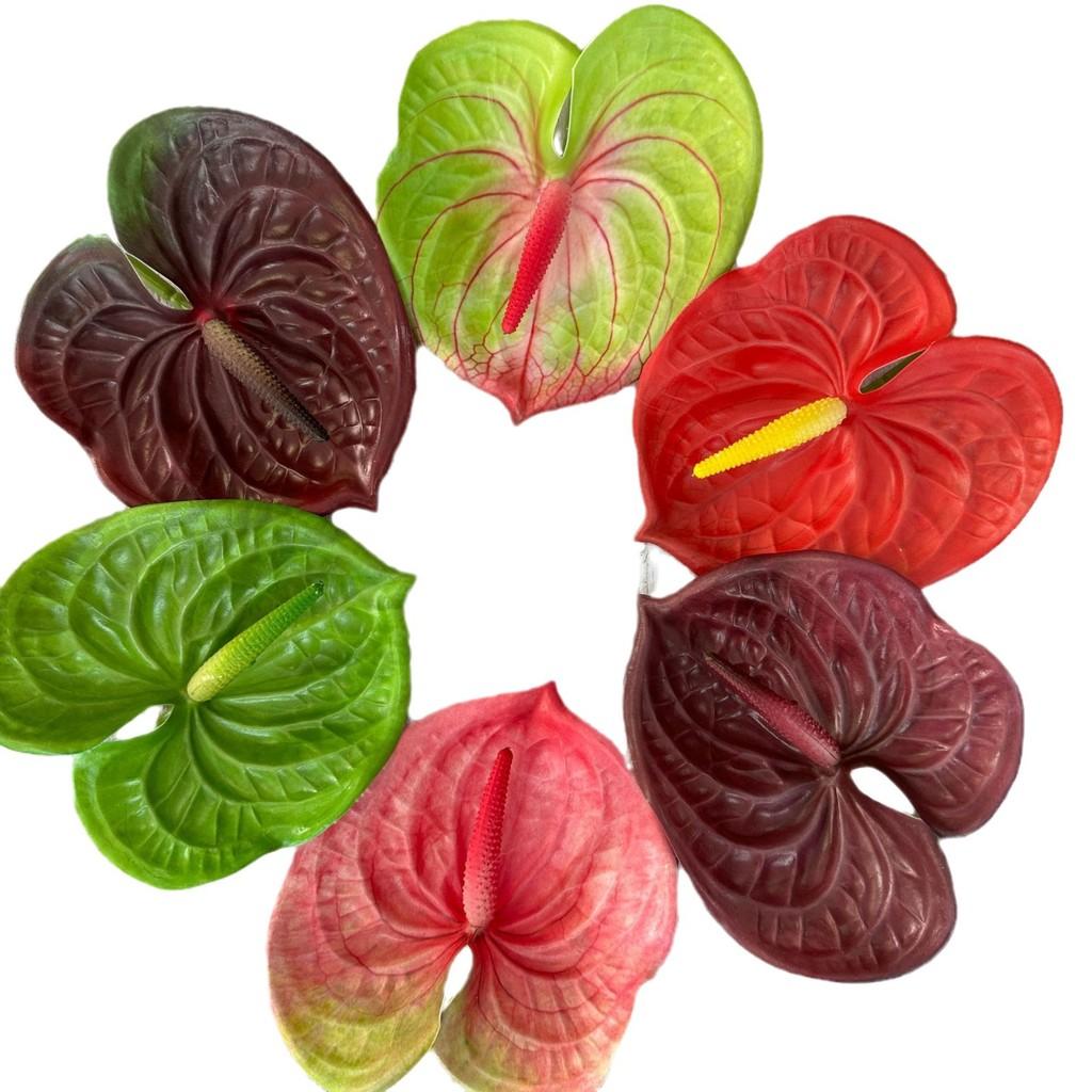 Artificial Flower Anthurium Wedding Hotel Restaurant Room Wall Decoration