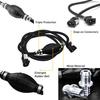 5/16" Marine Motor Boat Fuel Hose Gas Line With Assembly Primer Bulb