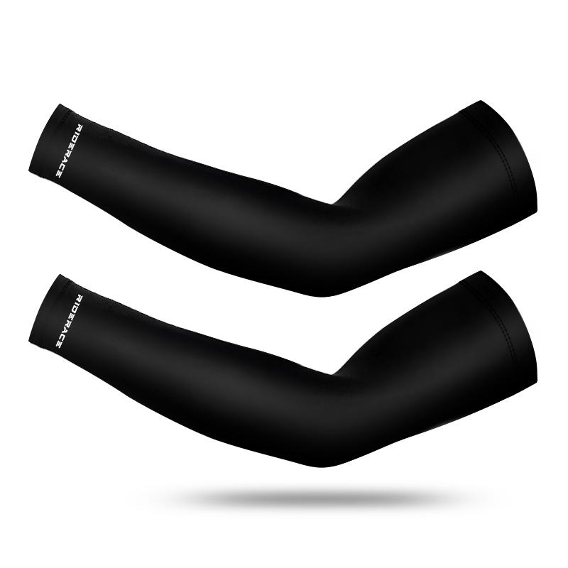 Manga de Brazo de Seda de Hielo Verano Transpirable Secado Rápido Protección Solar UV Para Deportes al Aire Libre Correr Fitness Ciclismo Cubierta de Manga Deportiva