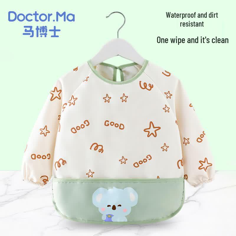 Dr. Ma Kids Long-Sleeve Waterproof Smock