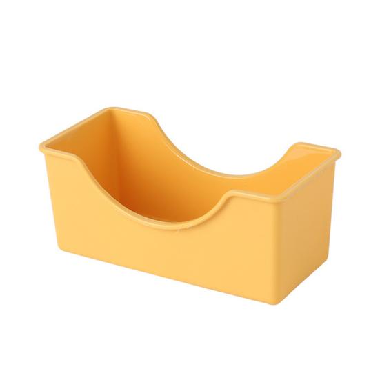 6-Inch Dinner Plate Food-grade Stackable Plastic Round Serving Dishes Kitchen