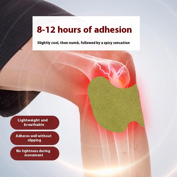Moxibustion sticker neck shoulder waist knee joint sticker household self-heating moxa sticker wormwood lumbar spine sticker