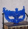 Maschera Veneziana Vintage in Pizzo Traforata, Maschera Decorativa Intagliata Glitterata per Feste in Maschera per Adulti