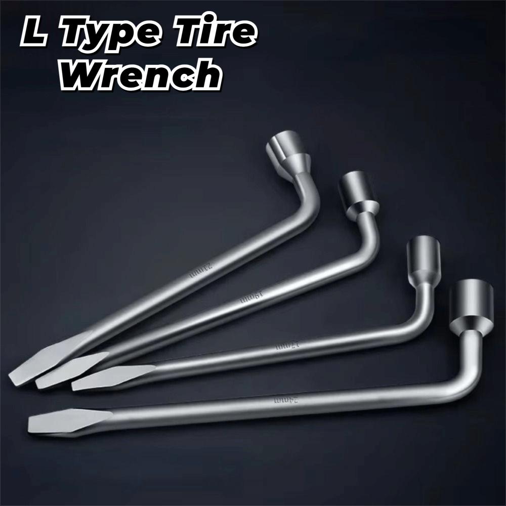 L Type L Type Tire Wrench 17/19/21mm Spare Tire Wrench Standard Tool Socket Repair Tool Car Repair