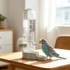 Automatischer Vogeltränke für kleine Ziervögel, Vogel-Automatischer Wasserspender Käfig-Wasserbehälter mit vorderem Trinkkanal