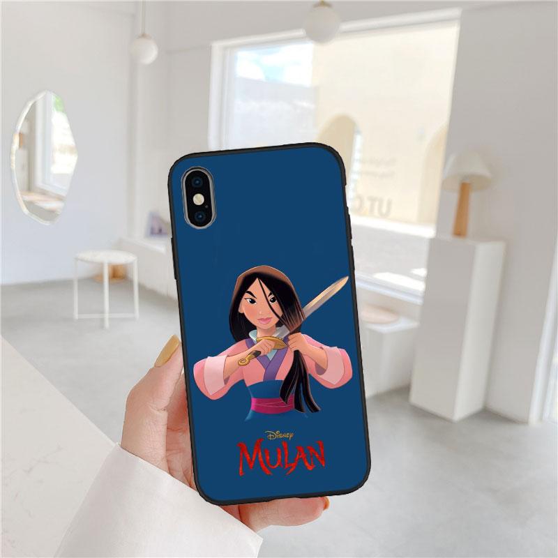CJ89 Prinzessin Mulan Soft Shell Handyhülle für Samsung Galaxy Note 10 20 S23 S24 S25 Ultra FE Plus Edge Lite A02S A35 A07 A17